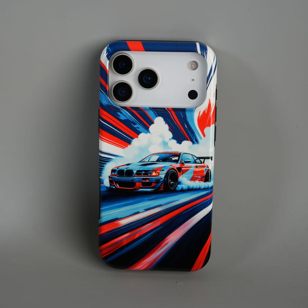 FRATO iPhone 17 Series iPhone Racing Drift Graphic Case Sports Car Edition HD Cover