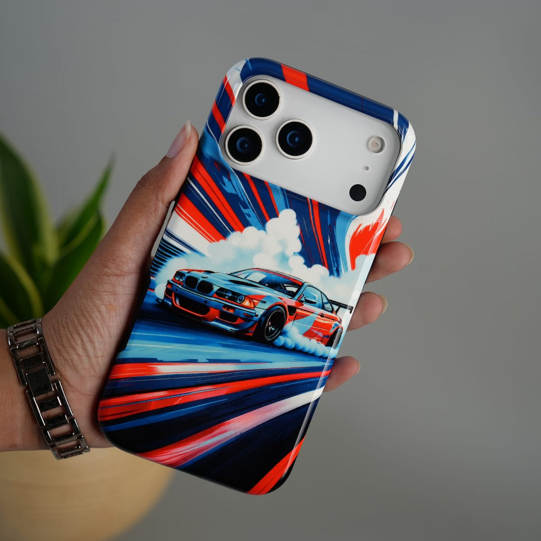 FRATO iPhone 17 Series iPhone Racing Drift Graphic Case Sports Car Edition HD Cover