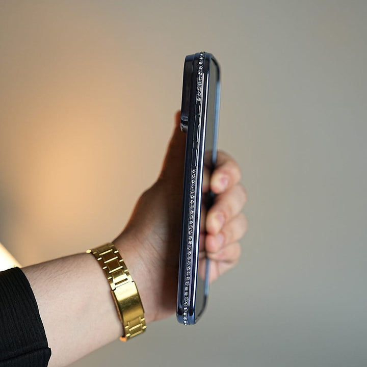 FRATO iPhone 17 Series Luxury Crystal MagSafe Case for iPhone 17 Series | Rhinestone Camera Frame