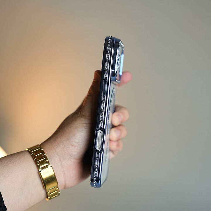 FRATO iPhone 17 Series Luxury Crystal MagSafe Case for iPhone 17 Series | Rhinestone Camera Frame