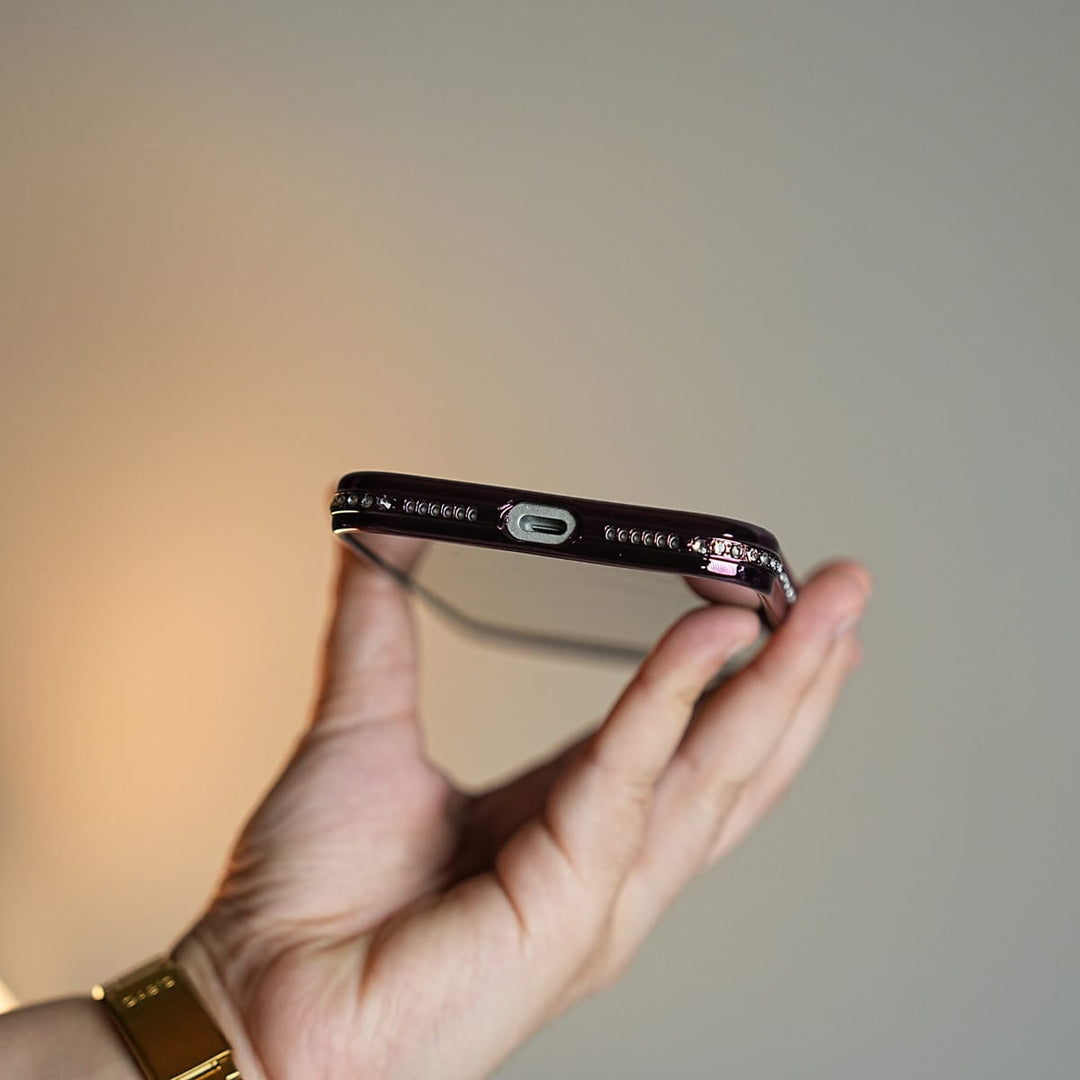 FRATO iPhone 17 Series Luxury Crystal MagSafe Case for iPhone 17 Series | Rhinestone Camera Frame