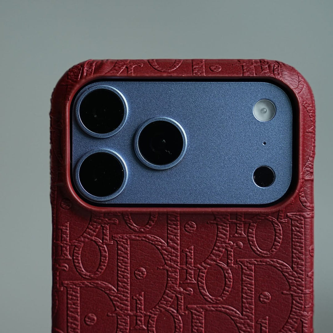 FRATO iPhone 17 Series Luxury Monogram Case for iPhone 17 Series | PU Leather Designer Cover