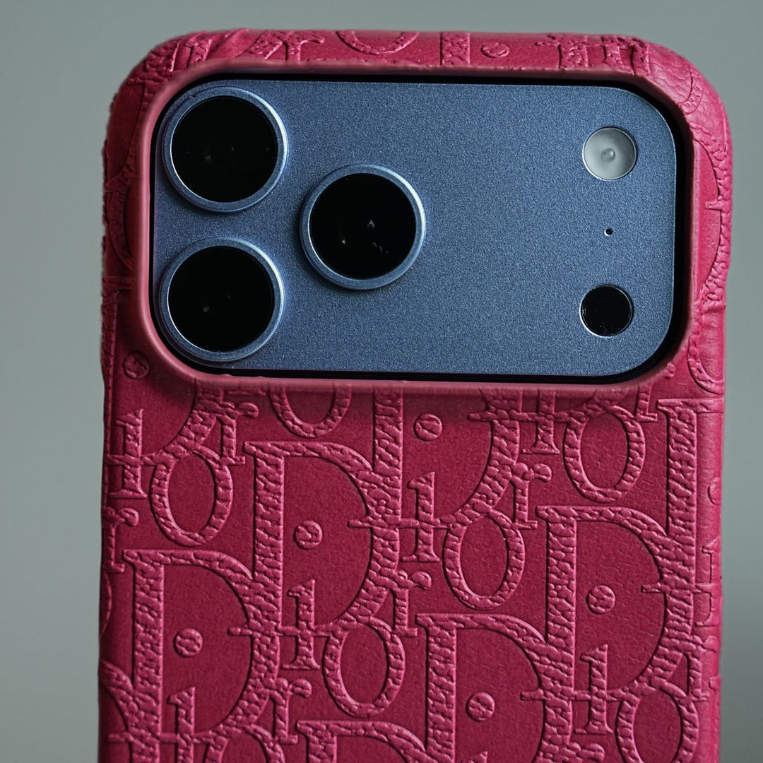 FRATO iPhone 17 Series Luxury Monogram Case for iPhone 17 Series | PU Leather Designer Cover