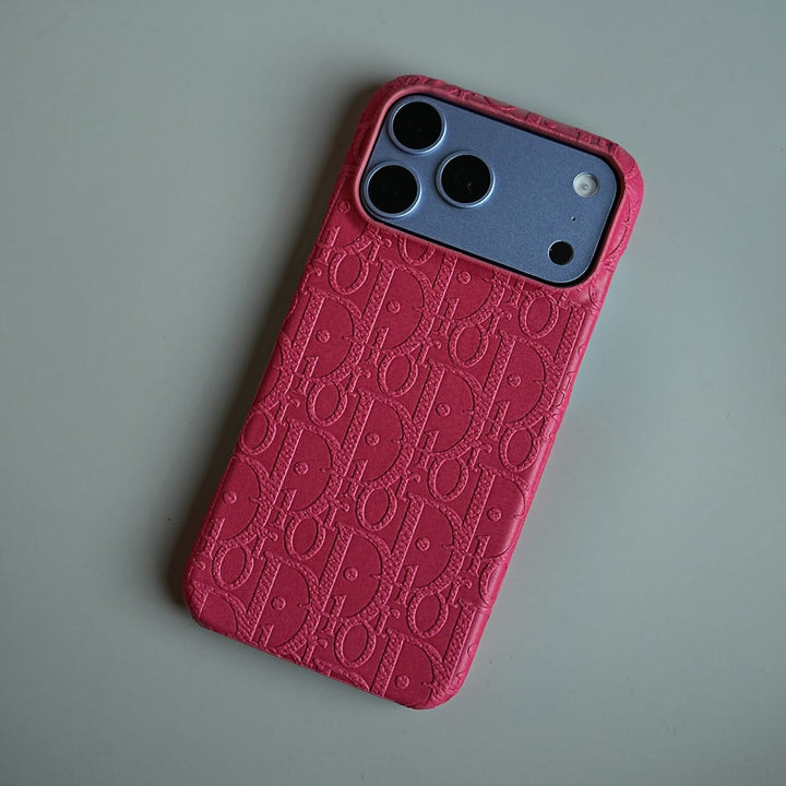FRATO iPhone 17 Series Luxury Monogram Case for iPhone 17 Series | PU Leather Designer Cover