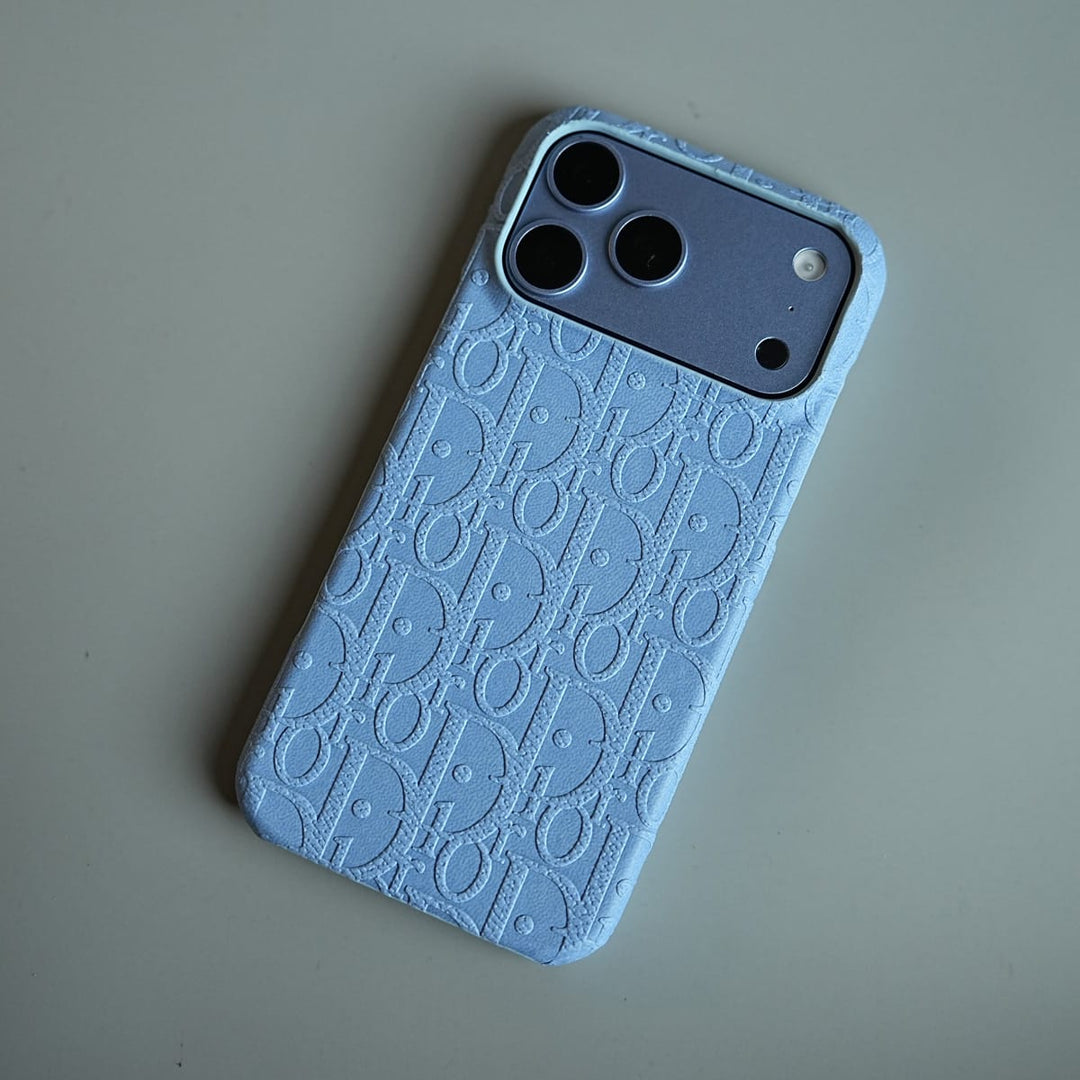 FRATO iPhone 17 Series Luxury Monogram Case for iPhone 17 Series | PU Leather Designer Cover