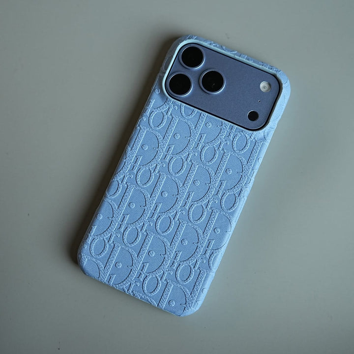 FRATO iPhone 17 Series Luxury Monogram Case for iPhone 17 Series | PU Leather Designer Cover