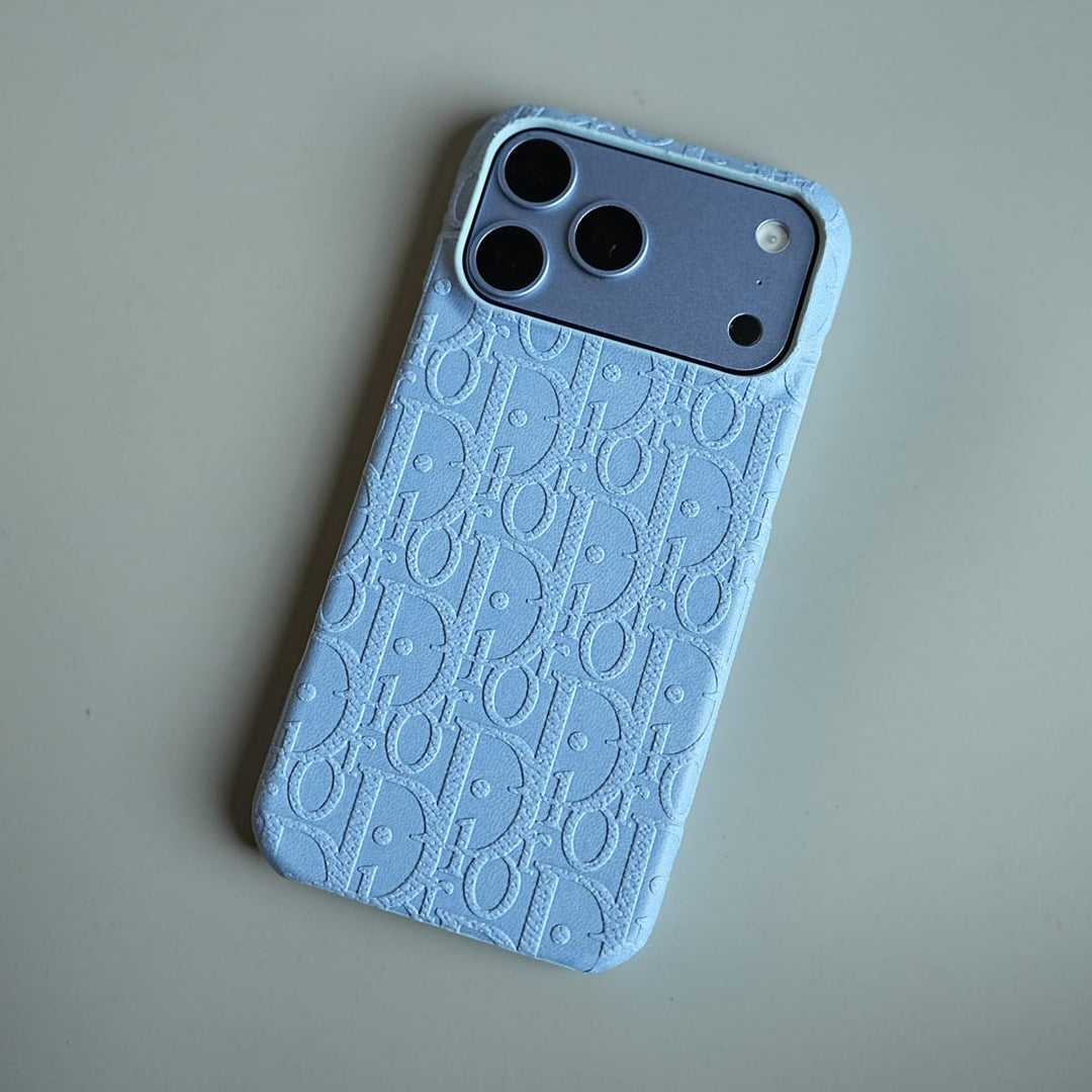 FRATO iPhone 17 Series Luxury Monogram Case for iPhone 17 Series | PU Leather Designer Cover