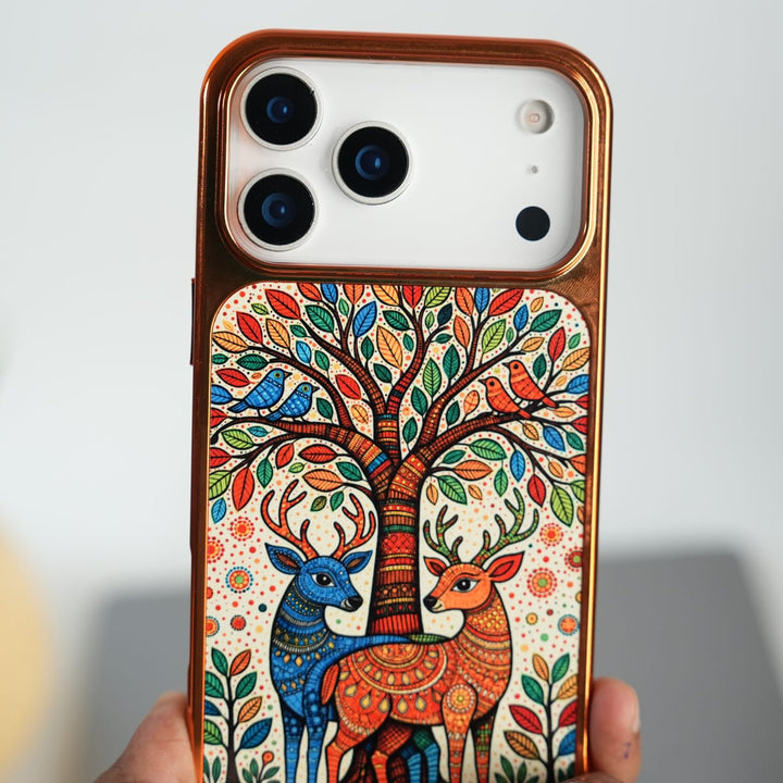 FRATO iPhone 17 Series Madhubani Forest Case for iPhone 17 Series