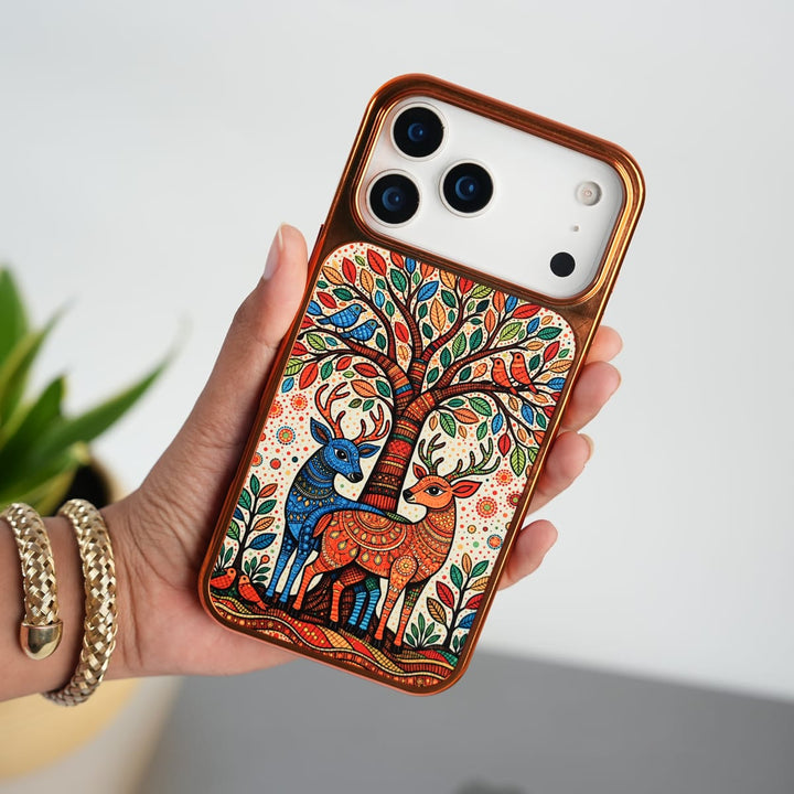 FRATO iPhone 17 Series Madhubani Forest Case for iPhone 17 Series