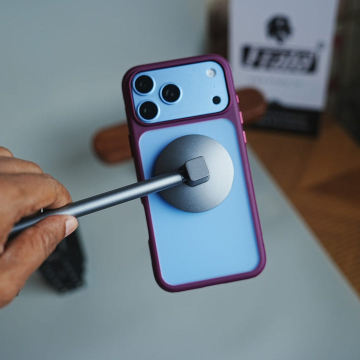 FRATO iPhone 17 Series Matte Frosted Magnetic Case for 17 Series | Raised Camera Frame Protective Cover