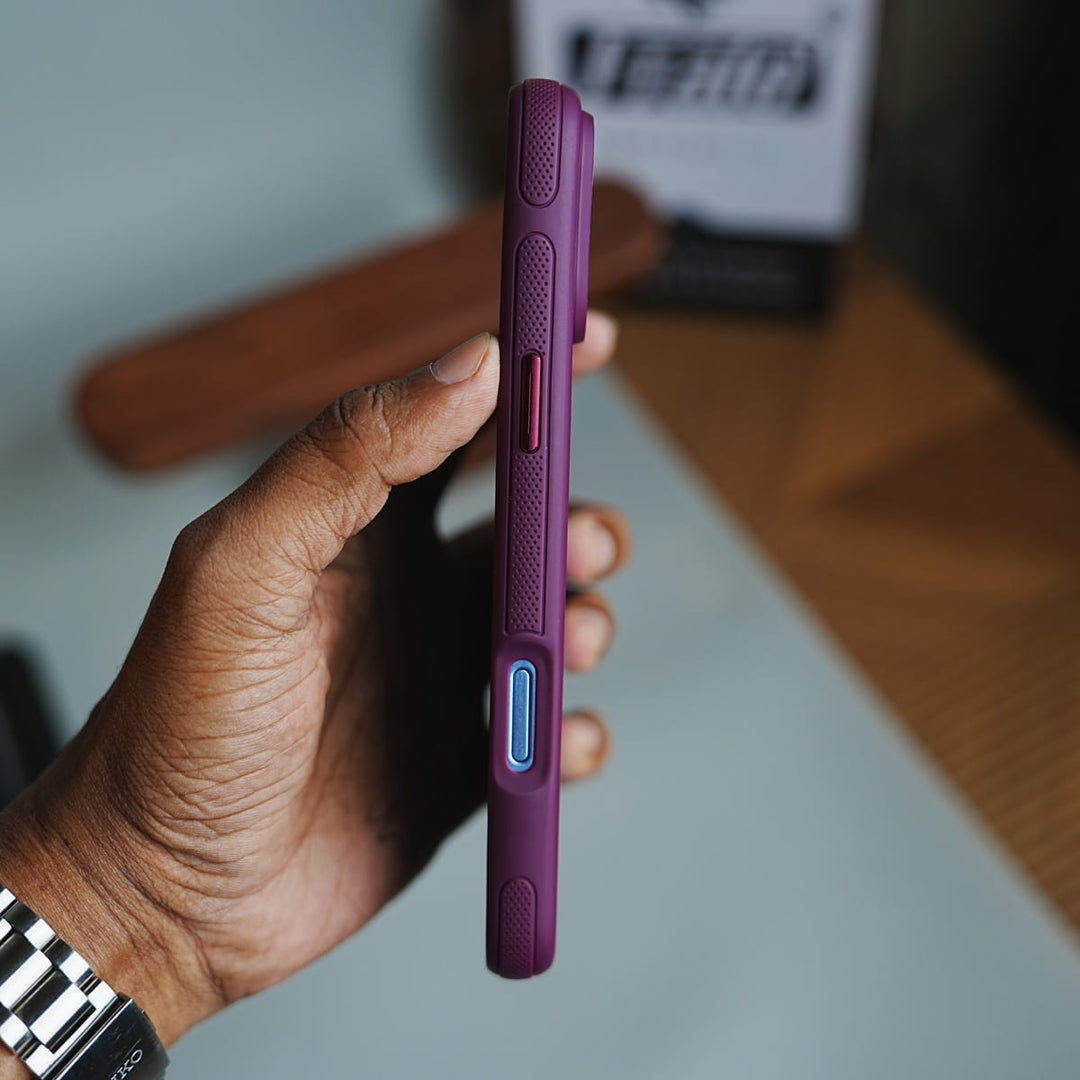 FRATO iPhone 17 Series Matte Frosted Magnetic Case for 17 Series | Raised Camera Frame Protective Cover