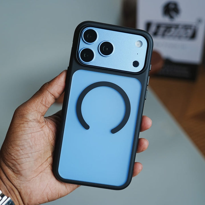 FRATO iPhone 17 Series Matte Frosted Magnetic Case for 17 Series | Raised Camera Frame Protective Cover
