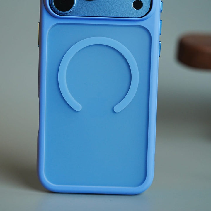 FRATO iPhone 17 Series Matte Frosted Magnetic Case for 17 Series | Raised Camera Frame Protective Cover