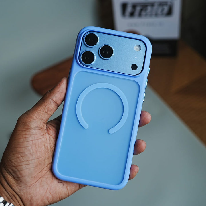 FRATO iPhone 17 Series Matte Frosted Magnetic Case for 17 Series | Raised Camera Frame Protective Cover