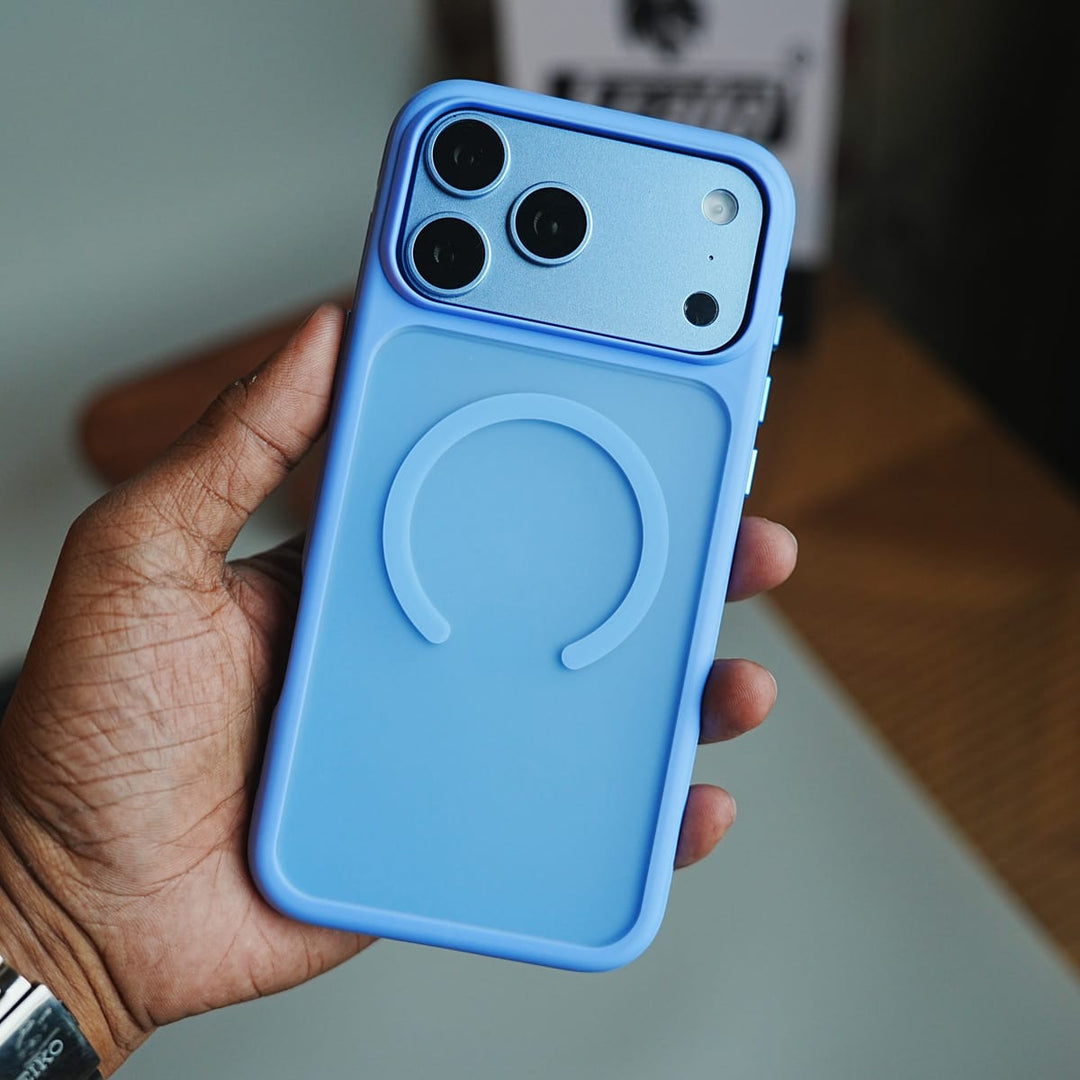 FRATO iPhone 17 Series Matte Frosted Magnetic Case for 17 Series | Raised Camera Frame Protective Cover