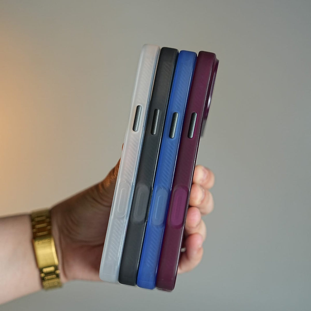 FRATO iPhone 17 Series Mechanical Design Magnetic Case for 17 Series | Translucent Protective Cover