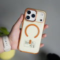 iPhone 17 Pro Max Transparent MagSafe Case with Metal Camera Frame | Crystal Clear Back Cover