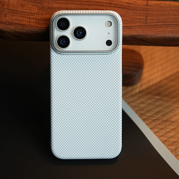 FRATO iPhone 17 Series Premium Micro Check Pattern Case for Phone 17 Series | Magsafe Compatibility