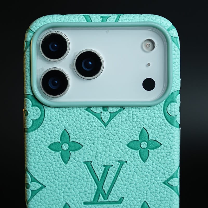 FRATO iPhone 17 Series Premium Monogram Pattern Leather-Texture Case for iPhone 17 Series | Protective Back Cover
