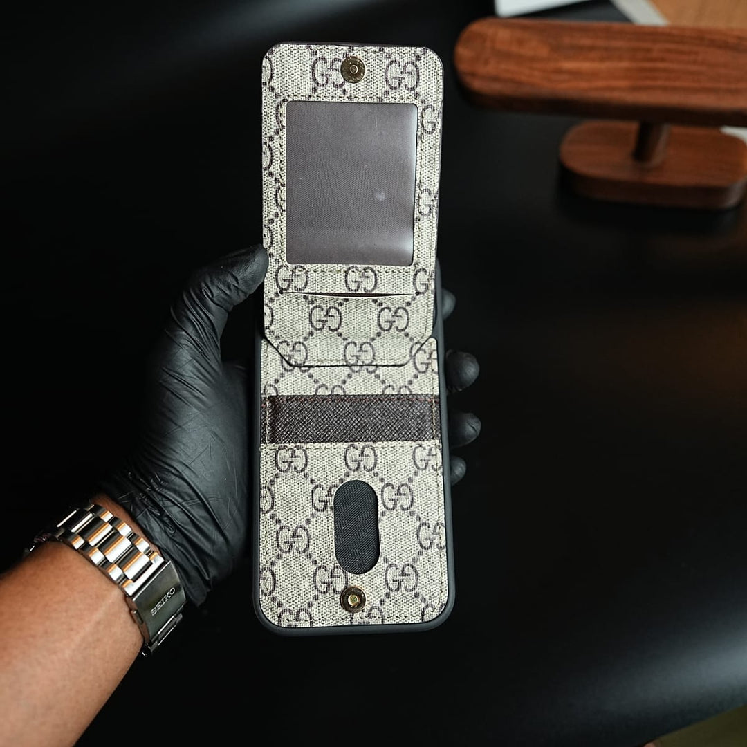 FRATO iPhone 17 Series Premium Pattern Wallet Card Holder Case For iPhone 17 Series