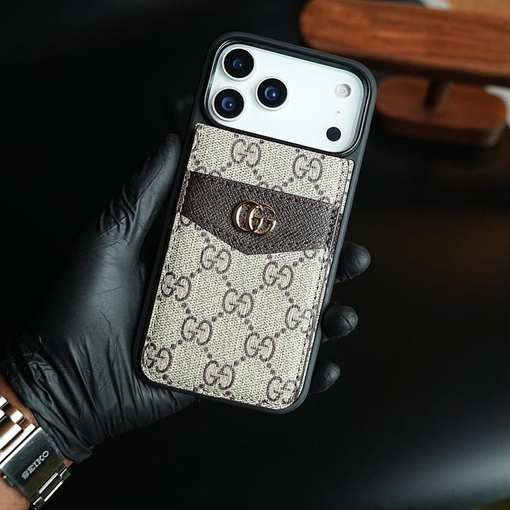 FRATO iPhone 17 Series Premium Pattern Wallet Card Holder Case For iPhone 17 Series