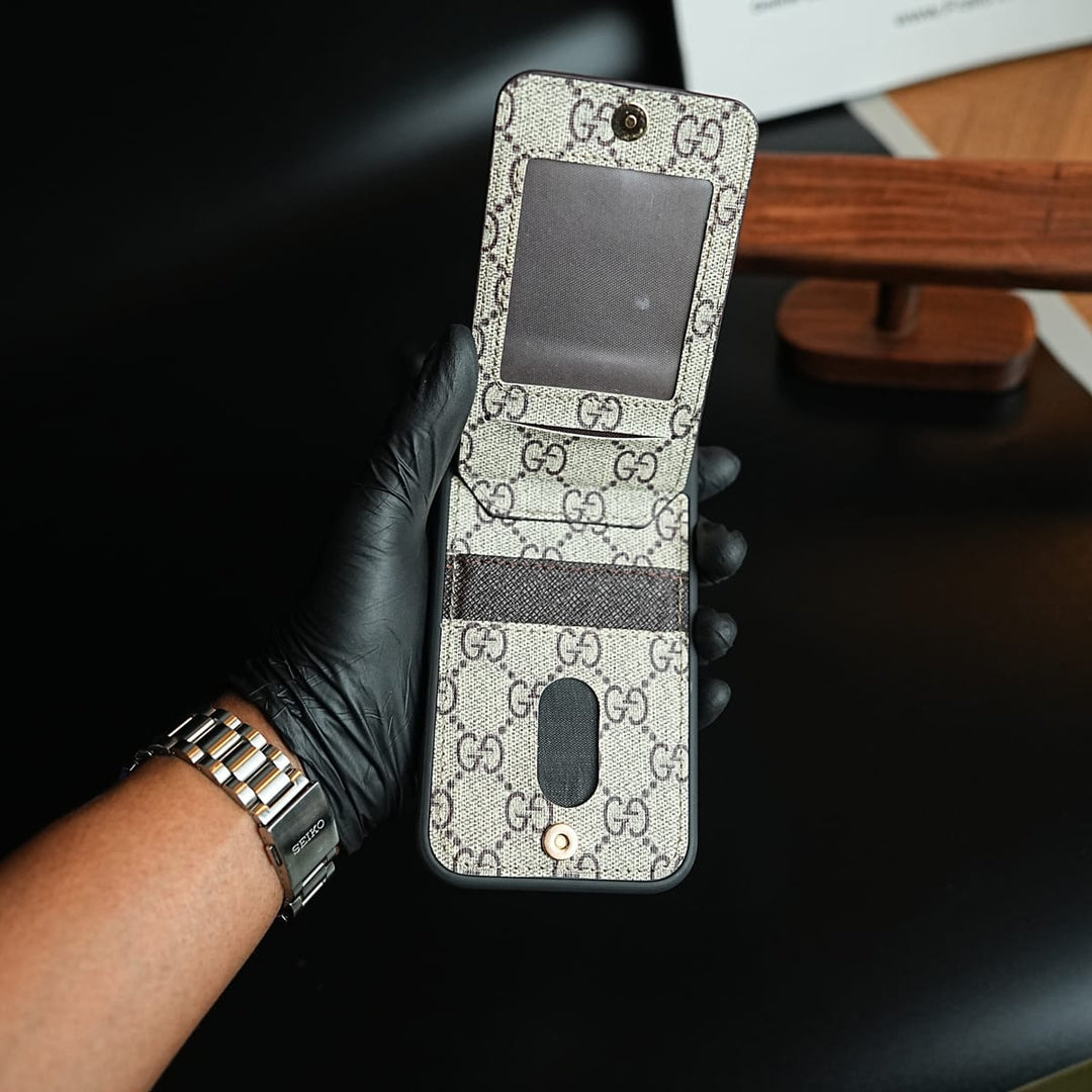 FRATO iPhone 17 Series Premium Pattern Wallet Card Holder Case For iPhone 17 Series