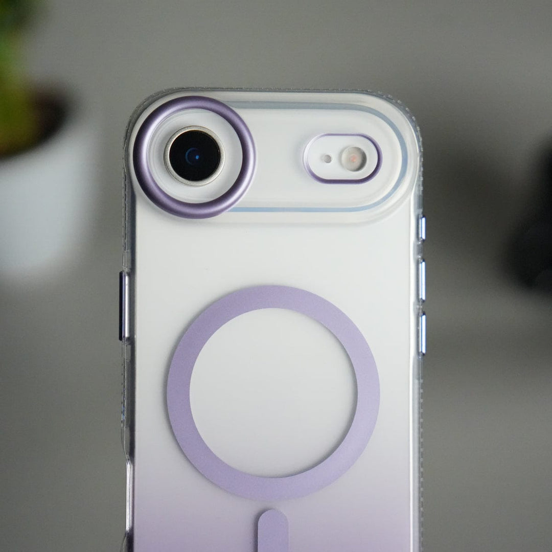 FRATO iPhone 17 Series Purple iPhone 17 Air Dual Color Shade Smoke Matte MagSafe Case Cover