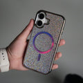 iPhone 17 Luxury Diamond Case Cover With MagSafe