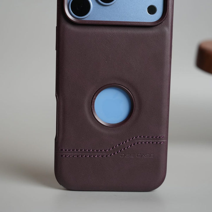 FRATO iPhone 17 Series Stitched Leather Texture Case for 17 Series | Raised Camera Protection Cover