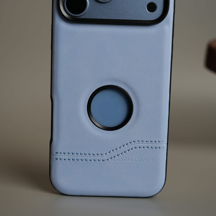 FRATO iPhone 17 Series Stitched Leather Texture Case for 17 Series | Raised Camera Protection Cover
