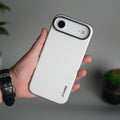 iPhone 17 Air Luxury Leather Matte Case | Slim Protective Metal Frame Back Cover