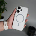 iPhone 17 Matte MagSafe Case | Electroplated Camera Frame | Shockproof Back Cover