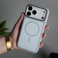 iPhone 17 Pro MagSafe Silicone Case Slim Matte Shockproof Cover with Camera Protection