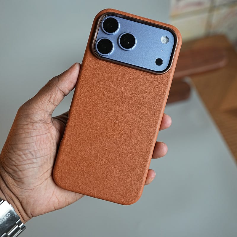 FRATO iPhone 18 Series 18 Pro / Brown Premium Leather-Texture Case for iPhone 18 Series | MagSafe Compatible Cover