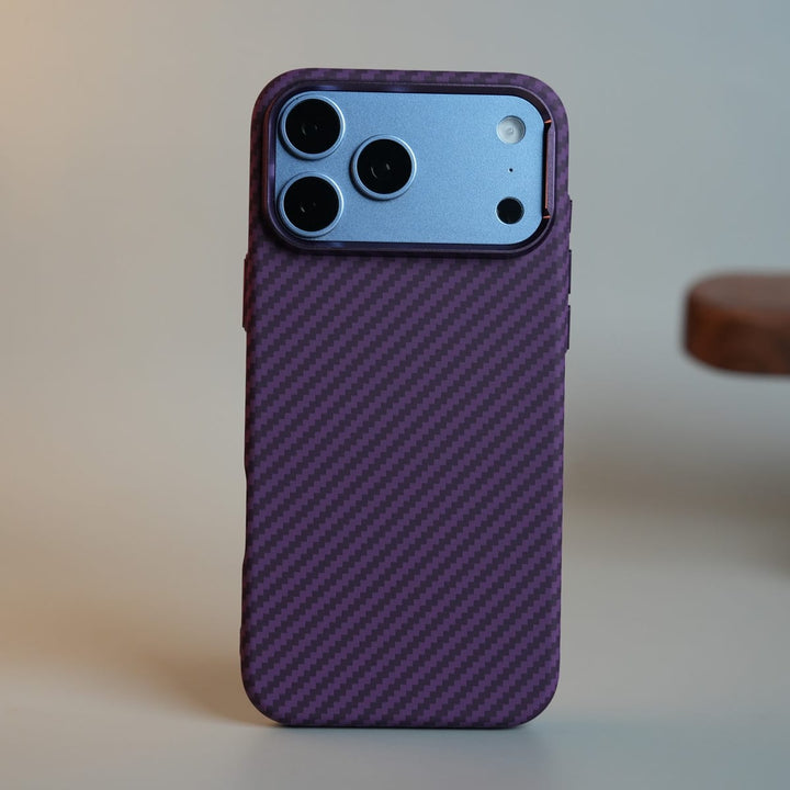 FRATO iPhone 18 Series 18 Pro Max Carbon Fiber Texture Magnetic Case for iPhone 18 Series | Slim Protective Cover with Raised Camera Guard