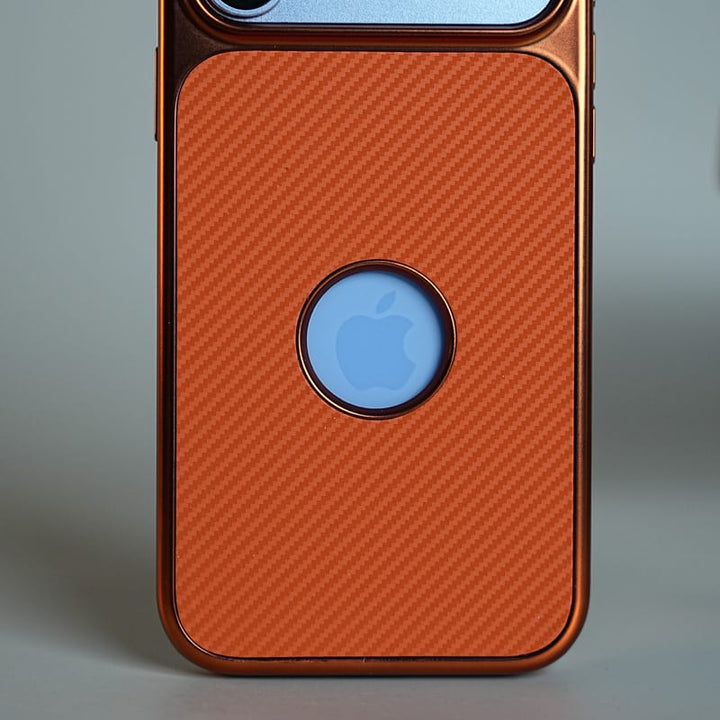 FRATO iPhone 18 Series Carbon Design Logo Cut Case For iPhone 18 Series | Protective Cover