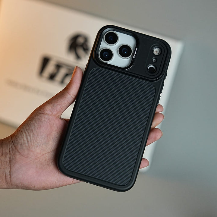 FRATO iPhone 18 Series Carbon Fiber Texture Magnetic Case for iPhone 18 Series | Camera Protection Cover