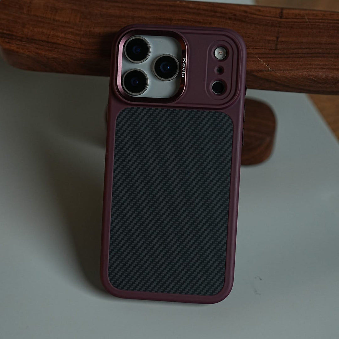 FRATO iPhone 18 Series Carbon Fiber Texture Magnetic Case for iPhone 18 Series | Camera Protection Cover