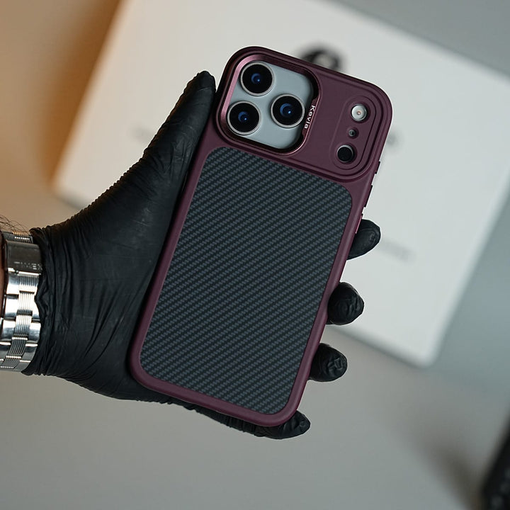 FRATO iPhone 18 Series Carbon Fiber Texture Magnetic Case for iPhone 18 Series | Camera Protection Cover
