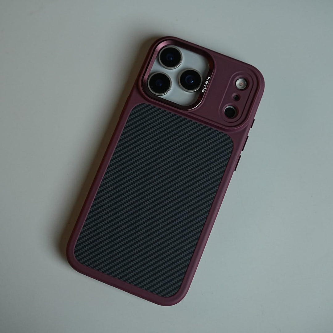 FRATO iPhone 18 Series Carbon Fiber Texture Magnetic Case for iPhone 18 Series | Camera Protection Cover