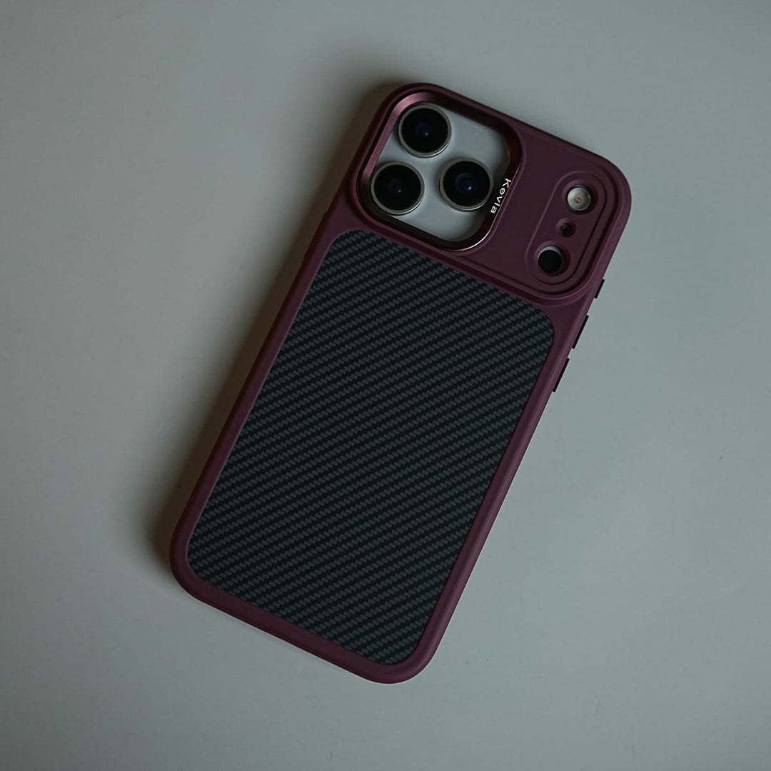 FRATO iPhone 18 Series Carbon Fiber Texture Magnetic Case for iPhone 18 Series | Camera Protection Cover