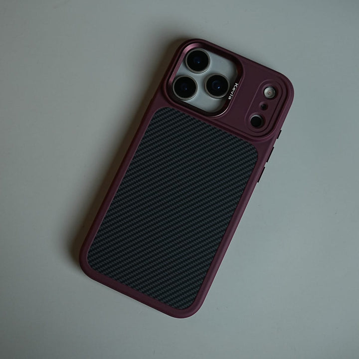 FRATO iPhone 18 Series Carbon Fiber Texture Magnetic Case for iPhone 18 Series | Camera Protection Cover