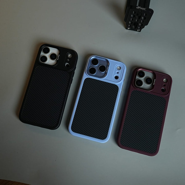 FRATO iPhone 18 Series Carbon Fiber Texture Magnetic Case for iPhone 18 Series | Camera Protection Cover