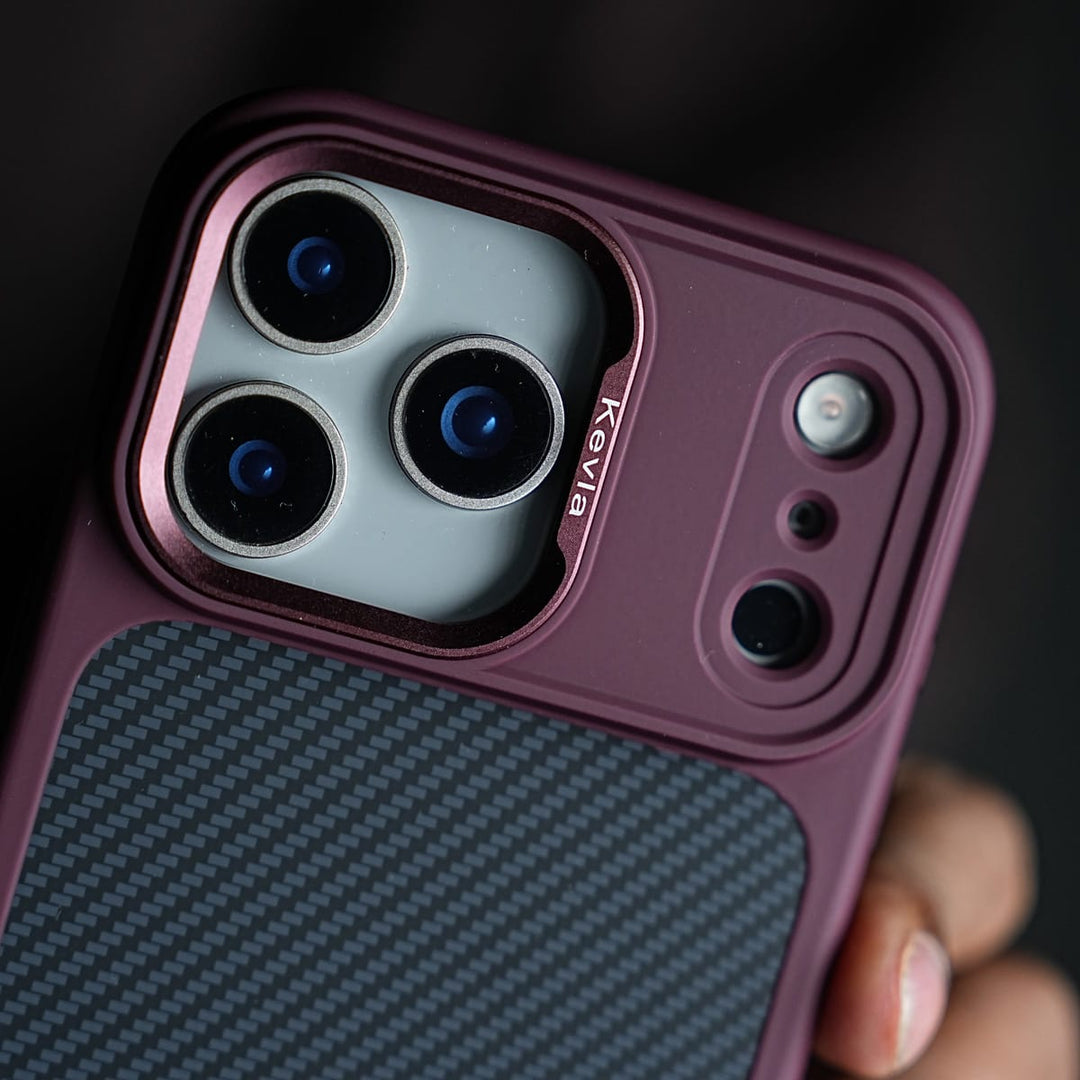 FRATO iPhone 18 Series Carbon Fiber Texture Magnetic Case for iPhone 18 Series | Camera Protection Cover