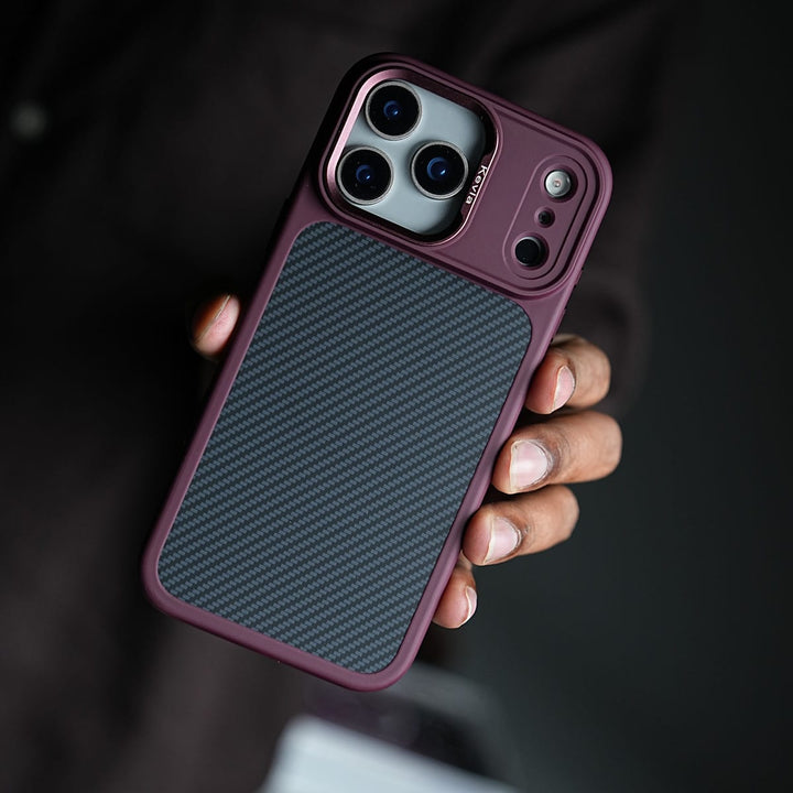 FRATO iPhone 18 Series Carbon Fiber Texture Magnetic Case for iPhone 18 Series | Camera Protection Cover