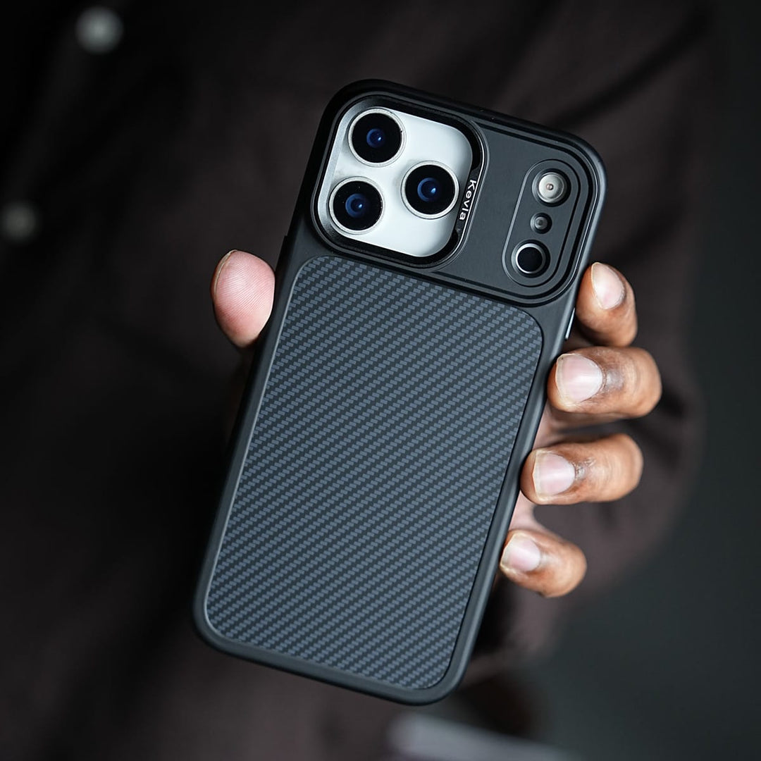 FRATO iPhone 18 Series Carbon Fiber Texture Magnetic Case for iPhone 18 Series | Camera Protection Cover