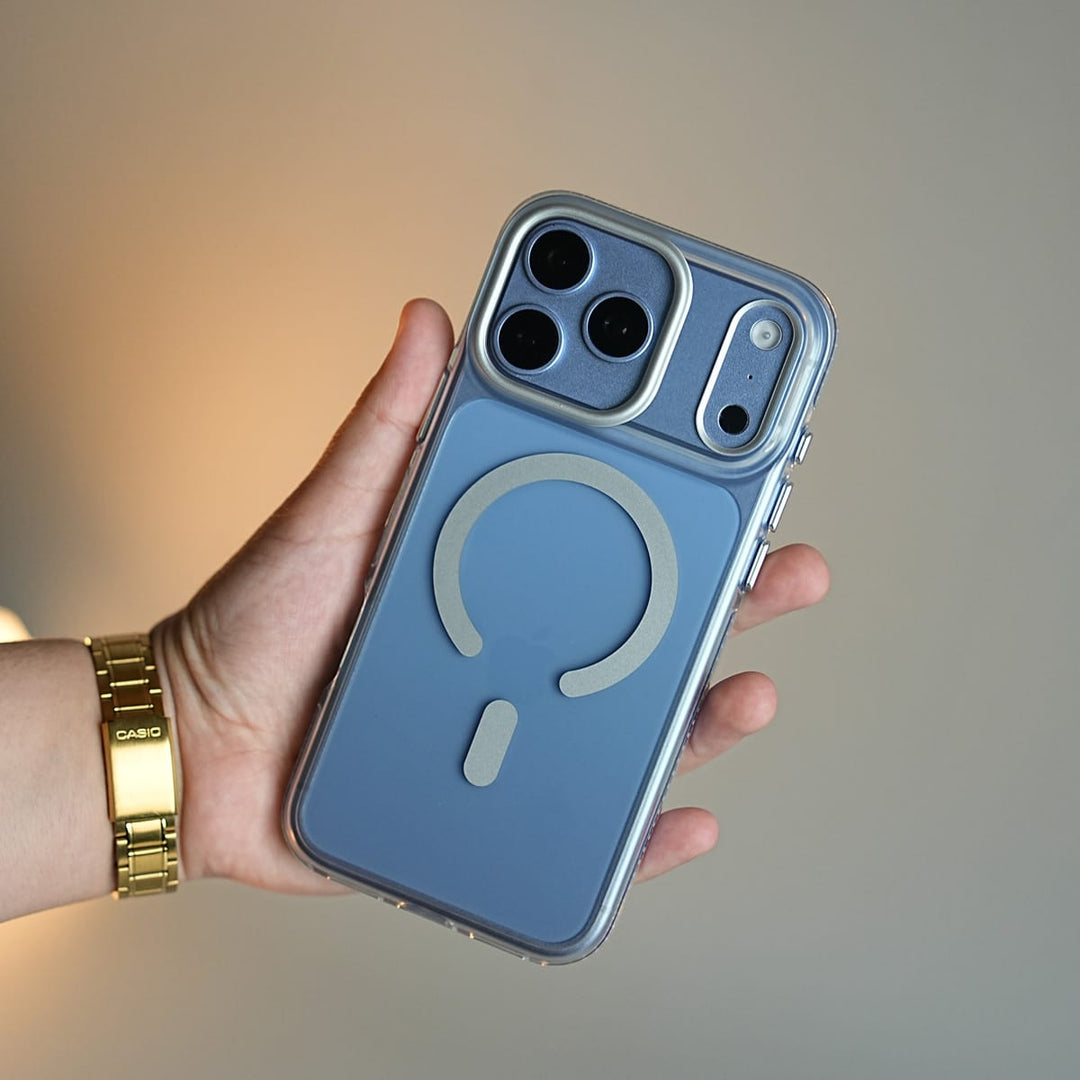 FRATO iPhone 18 Series Gradient Magnetic Clear Case for iPhone 18 Series | Slim Protective Cover