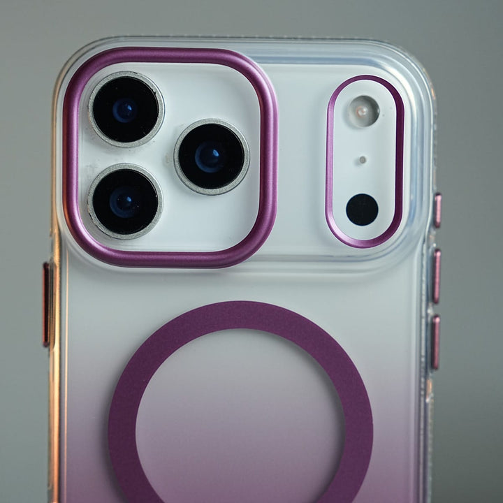 FRATO iPhone 18 Series Gradient Magnetic Clear Case for iPhone 18 Series | Slim Protective Cover