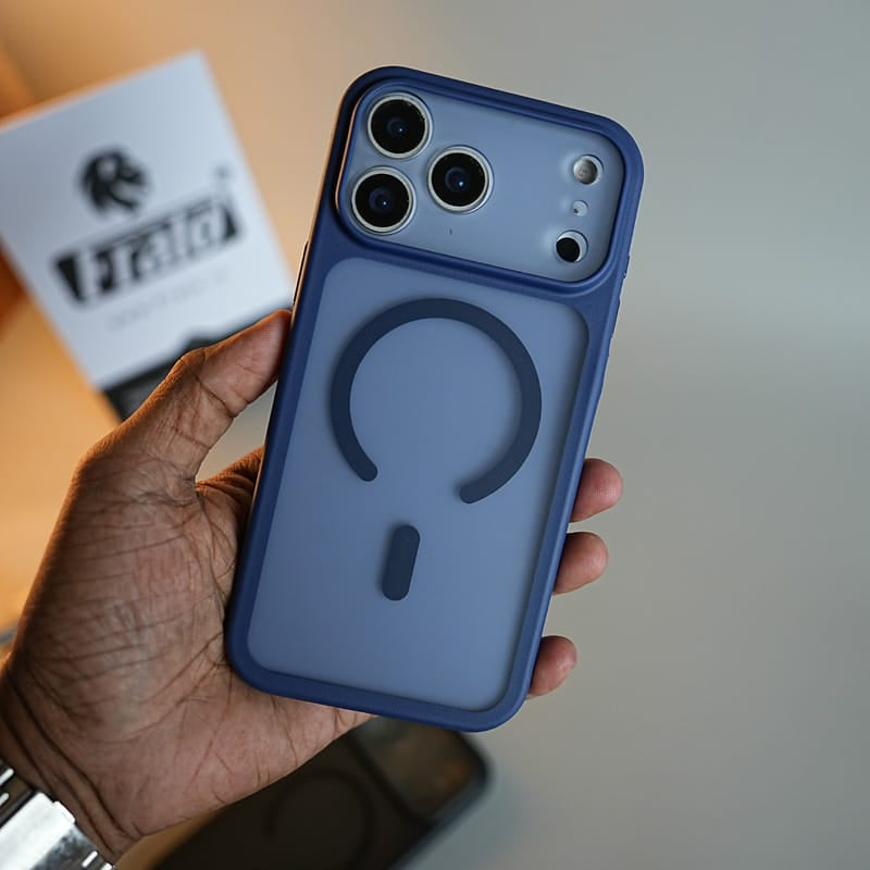 FRATO iPhone 18 Series iPhone 18 Pro / Blue Frosted MagSafe Compatible Case for iPhone 18 Series | Slim Matte Protective Cover