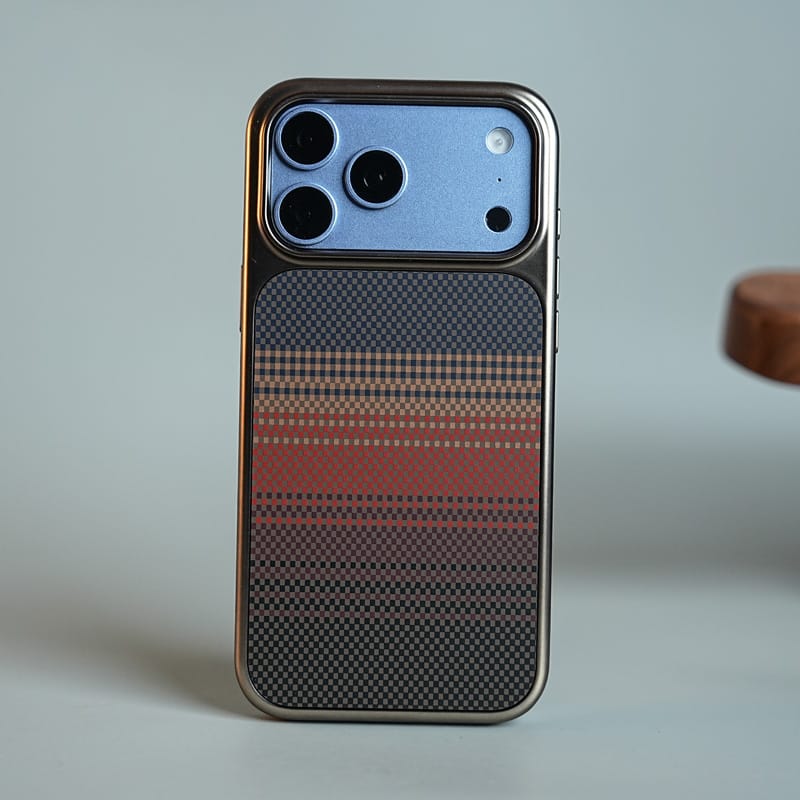 FRATO iPhone 18 Series iPhone 18 Pro Max / Brown Carbon Design Mag Ring Case For iPhone 18 Series | Slim Protective Cover